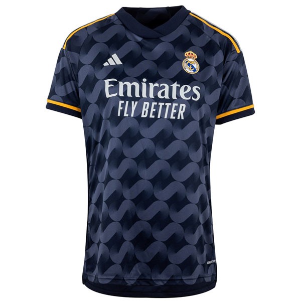 Camiseta Real Madrid Replica Segunda Ropa Mujer 2023/24